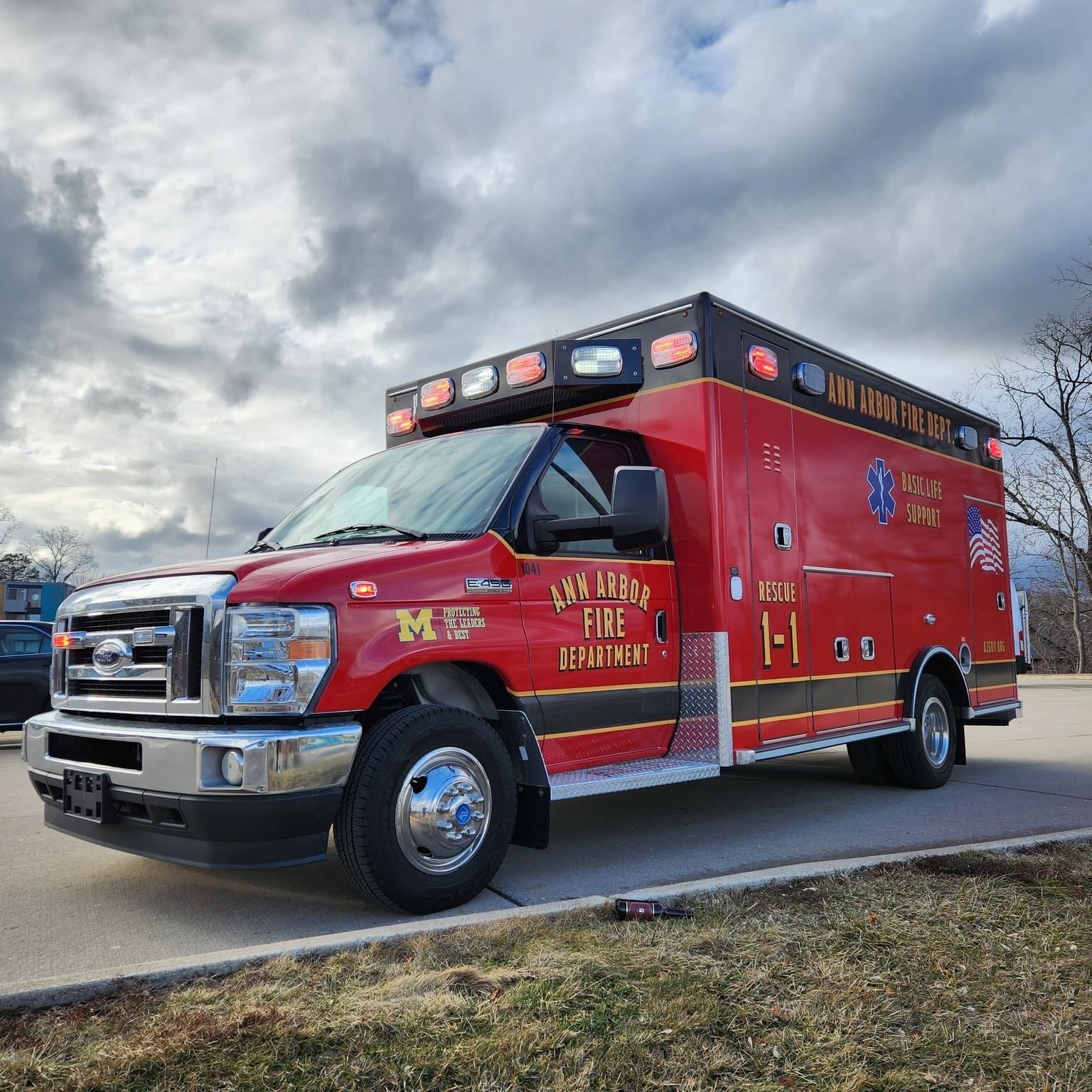 Ann arbor fire department emergency vehicles plus